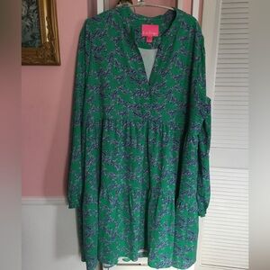Lilly Pulitzer Dress xl rare beautiful EUC